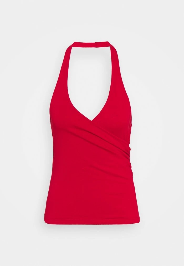 T-Shirt ANNA FIELD Anna Field Top Rouge Femme | OSP-3051798